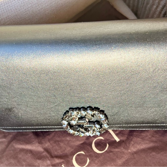 Gucci Broadway Moon clutch bag with Swarovski Crystals - Picture 5 of 13